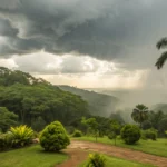 Itanhangá em 23/03/2026: manhã nublada e calor à tarde