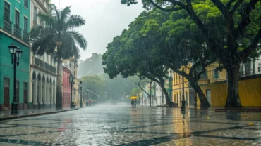 Colniza registra céu nublado e alta umidade em 26/03/2026