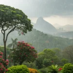 Tempo em Rosário Oeste nesta quinta-feira (26/03/2026) indica chuva e alta umidade
