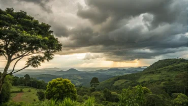 Domingo nublado em Lucas do Rio Verde neste 29/03/2026