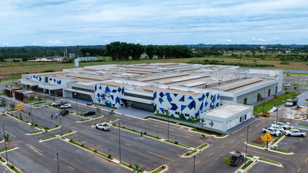 Foto do hospital de alta floresta