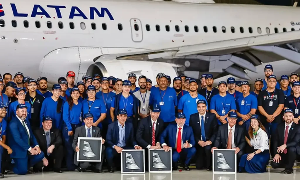 Latam incorpora os primeiros aviões Embraer e reforça expansão regional