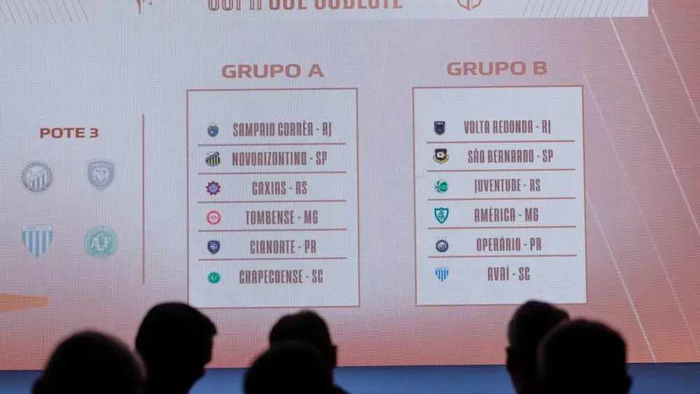 CBF divulga tabela da Copa Sul Sudeste