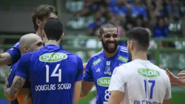 Sada Cruzeiro x Vôlei Guarulhos Superliga Masculina