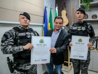 Homenagem da ALMT destaca policiais por bravura