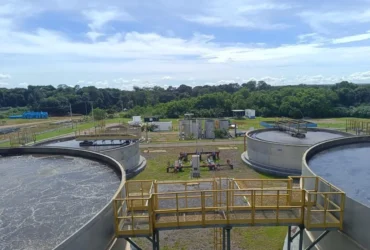 Ager-MT realiza vistoria em saneamento de Lucas do Rio Verde