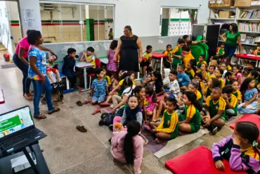 Alunos de Várzea Grande recebem orientações sobre uso consciente de energia e conservação de equipamentos