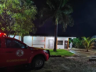 Bombeiros realizam retirada de enxame de abelhas em Confresa