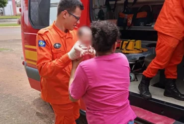 Bombeiros atendem bebê após engasgo em Campo Novo do Parecis