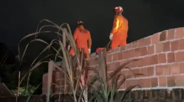 Choque elétrico em telhado mobiliza bombeiros em Sinop