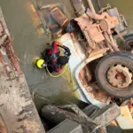 Acidente com caminhão no Rio Corgão deixa uma vítima fatal na zona rural de Vila Rica