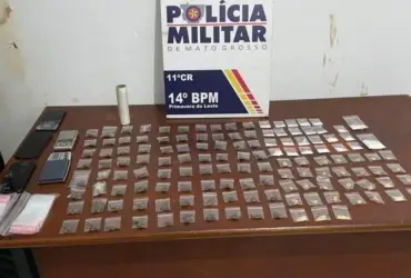 Tráfico de drogas leva casal à prisão em Primavera do Leste