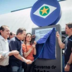 Quadra poliesportiva é entregue em escola de Poxoréu