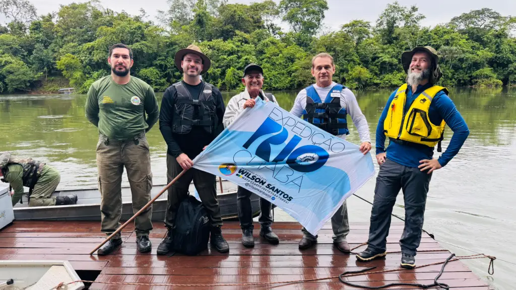 Expedição analisa impactos no Rio Cuiabá
