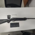Homem de 50 anos é preso por porte ilegal de arma em Guarantã