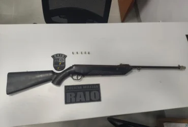 Porte ilegal de arma leva à prisão em Guarantã