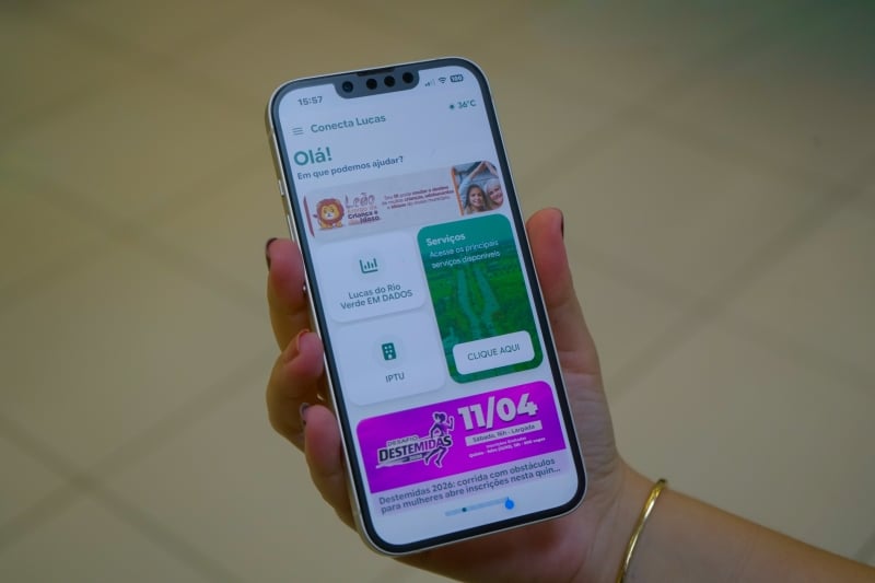 Conecta Lucas: Prefeitura orienta a população a atualizar o aplicativo