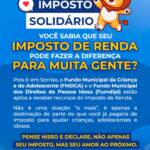 Contribuintes de Sorriso podem destinar até 6% do imposto devido para fundos sociais