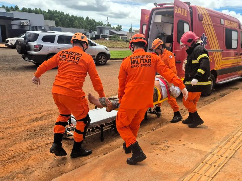 Corpo de Bombeiros atende duas ocorrências com vítimas em MT