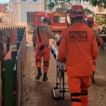 Queda em restaurante mobiliza bombeiros em Cáceres