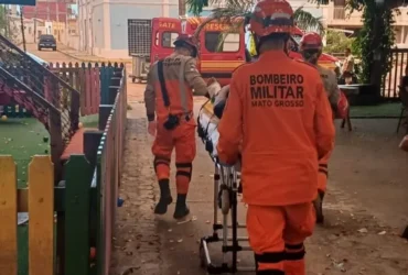 Queda em restaurante mobiliza bombeiros em Cáceres