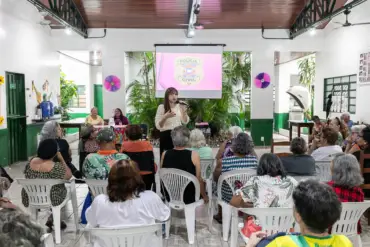 Idosas de Cuiabá debatem direitos e protagonismo em encontro no CCI Padre Firmo