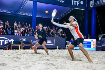Beach Tennis Cuiabá tem zebras e quartas decisivas