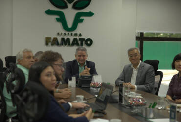 Famato e embaixador chinês discutem logística, armazenagem e diversificação das exportações
