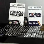 Força Tática prende faccionado com 174 porções de drogas em Nova Mutum