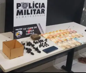 Tráfico de drogas em Várzea Grande: jovem é preso