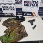 Suspeito de homicídio é preso após tiros em bar de Cáceres