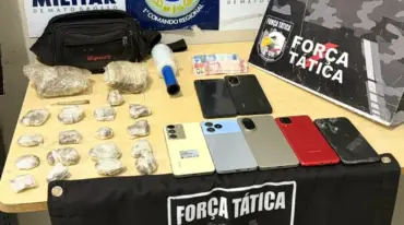Tráfico de drogas leva três à prisão em Cuiabá