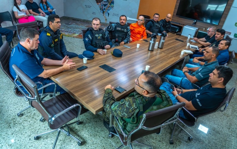 Forças de Segurança de Lucas do Rio Verde se reúnem para alinhar estratégias operacionais do Show Safra Mato Grosso 2026