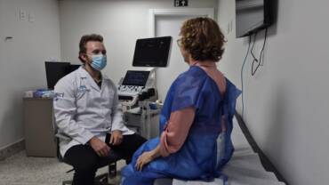 Foto de exame sendo simulado no hospital Albert Einstein - Foto: Fred Fagundes
