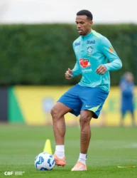 Gabriel Magalhães fora da Seleção Brasileira por lesão