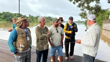 Governo de Mato Grosso e Prefeitura de Sinop formam novos condutores de turismo de pesca esportiva