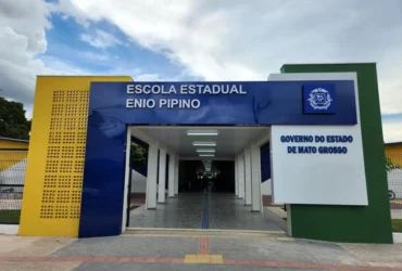 Reforma da Escola Ênio Pipino é entregue em Sinop