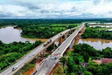 Ponte BR-163 é inaugurada e obras avançam em MT