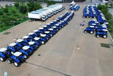 Tratores agrícolas reforçam agricultura familiar em MT