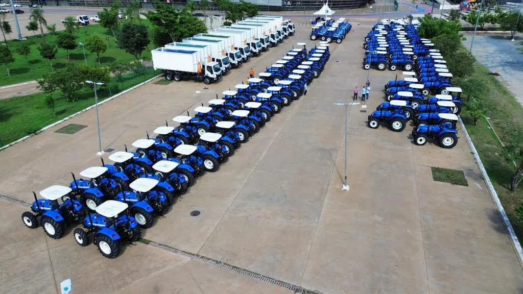 Tratores agrícolas reforçam agricultura familiar em MT