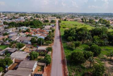 Foto aérea da Guarantã do Norte