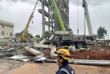 Após retirada completa da estrutura comprometida, interdição é suspensa e engenheiros devem reiniciar construção com nova forma de execução