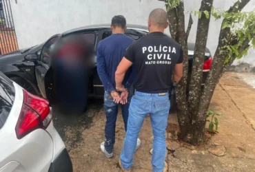 Foragido preso em Alto Araguaia após fuga de presídio