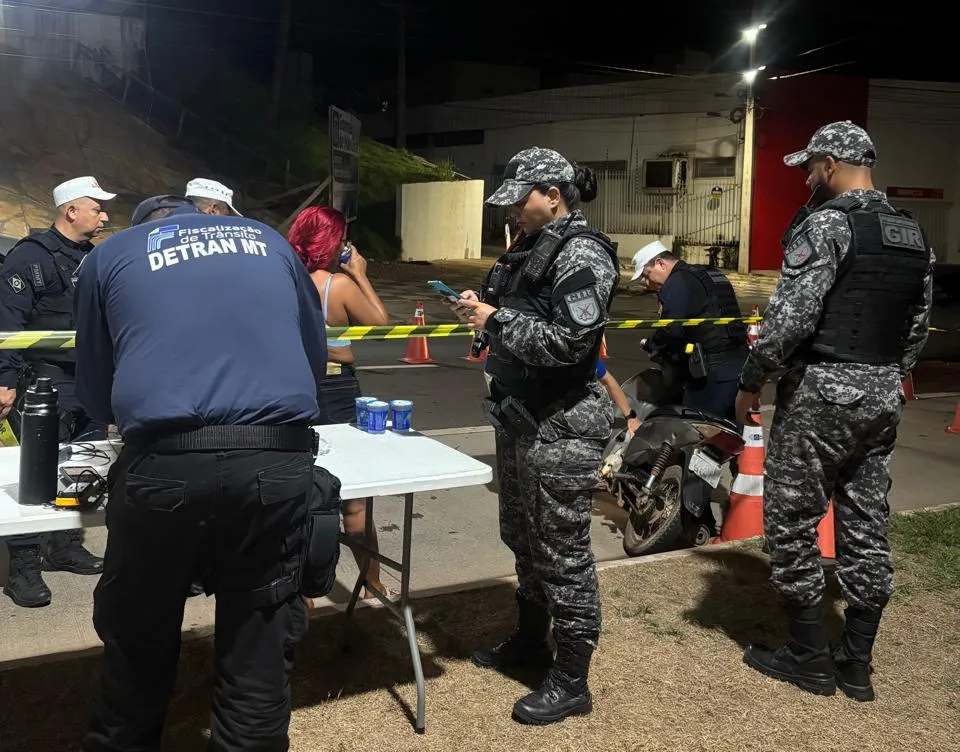 Lei Seca prende quatro motoristas em Cuiabá