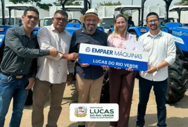 Município recebe trator agrícola do Governo do Estado de Mato Grosso