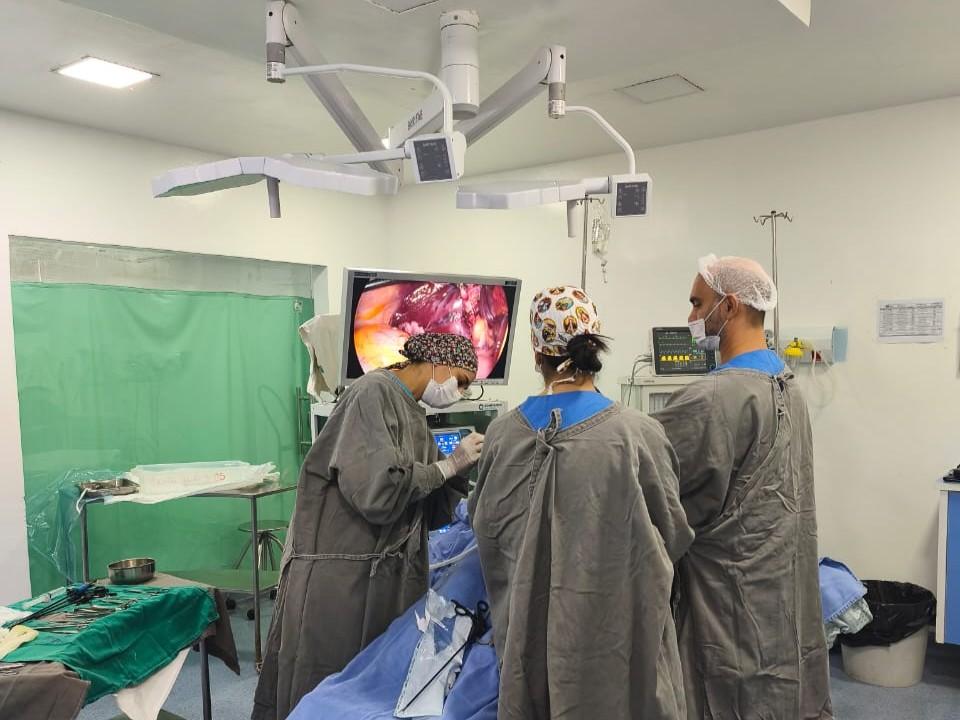 Foto de cirurgia Mutirão Santa Casa