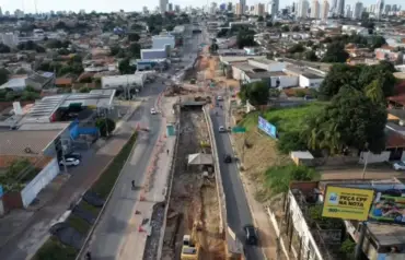 Nova trincheira melhora trânsito na Miguel Sutil em Cuiabá