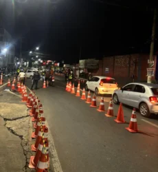 Operação Lei Seca flagra irregularidades e termina com sete presos em Várzea Grande