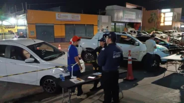 Operação Lei Seca prende 11 motoristas em Cuiabá