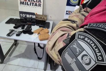 Patrulha Rural desarticula quadrilha e apreende armas em MT